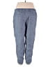 L.L.Bean 100% Linen Blue Linen Pants Size 18 - photo 2