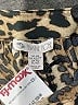 Eliane Rose Animal Print Brown Short Sleeve Blouse Size XS - photo 7