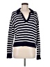 Gap 100% Cotton Stripes Blue Pullover Sweater Size M - photo 1
