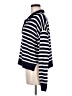 Gap 100% Cotton Stripes Blue Pullover Sweater Size M - photo 5