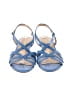 Talbots Blue Wedges Size 7 - photo 2