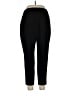 J.Crew 100% Polyester Solid Black Active Pants Size 12 - photo 2