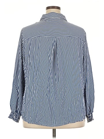 BLOOMCHIC Long Sleeve Button-Down Shirt (view 2)
