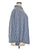 BLOOMCHIC Chevron-herringbone Blue Long Sleeve Button-Down Shirt Size 22 - photo 4