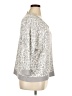 Cato Animal Print Silver Pullover Sweater Size XL - photo 4