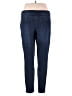 Maurices Solid Blue Jeans Size 18 - photo 2