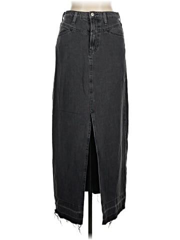 MNG Denim Skirt (view 1)