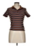 Zara Brown Short Sleeve Top Size L - photo 1