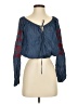 Studio F Blue Long Sleeve Blouse Size XS - photo 1