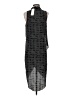 Piperlime Graphic Gray Casual Dress Size XS - photo 2