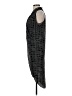 Piperlime Graphic Gray Casual Dress Size XS - photo 5