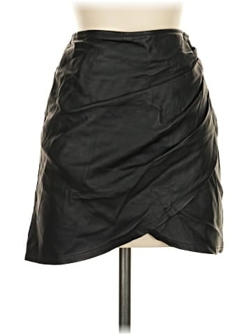 SEEK The Label Faux Leather Skirt (view 1)