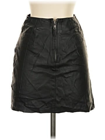 SEEK The Label Faux Leather Skirt (view 2)