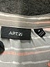 Apt. 9 100% Polyester Gray Casual Dress Size 14 - photo 7