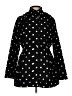RD Style 100% Polyester Polka Dots Black Coat Size L - photo 1