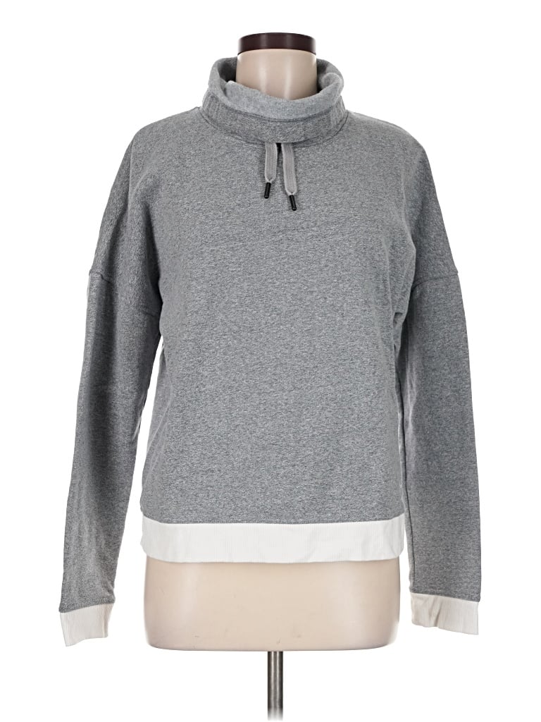 Pre-owned Under Armour Turtleneck Sweater In Gray