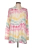 Honeyme Tie-dye Pink Pullover Sweater Size L - photo 1