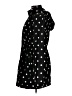 RD Style 100% Polyester Polka Dots Black Coat Size L - photo 5