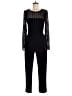 Black Halo Black Jumpsuit Size 8 - photo 1