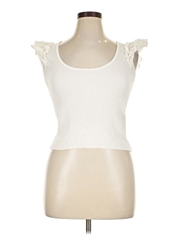 Aqua Sleeveless Top (view 1)