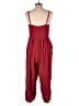 Old Navy Solid Red Jumpsuit Size L - photo 2
