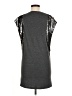 MK2K 100% Polyester Gray Casual Dress Size M - photo 2