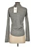 Theory 100% Wool Gray Long Sleeve Top Size S - photo 2