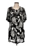 Roaman's Black Short Sleeve Blouse Size 12 - photo 1
