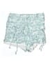 Sky To Moon 100% Rayon Teal Shorts Size M - photo 1