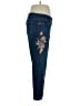 Chico's Floral Blue Jeans Size XL (3) - photo 4