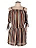 Stiletto's Stripes Orange Romper Size L - photo 1