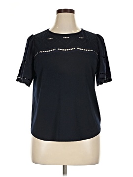 Adrianna Papell Short Sleeve Blouse
