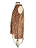 Kate & Mallory designs 100% Polyester Brown Sleeveless Blouse Size S - photo 5
