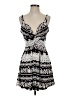 Xtaren Print Black Cocktail Dress Size S - photo 1