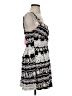Xtaren Print Black Cocktail Dress Size S - photo 4