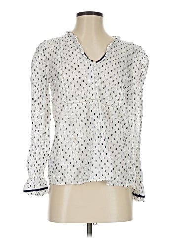 Ann Taylor LOFT Long Sleeve Blouse (view 1)