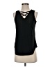 Unbranded Black Sleeveless T-Shirt Size S - photo 1