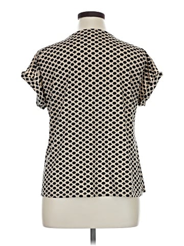 NY Collection Short Sleeve Blouse (view 2)
