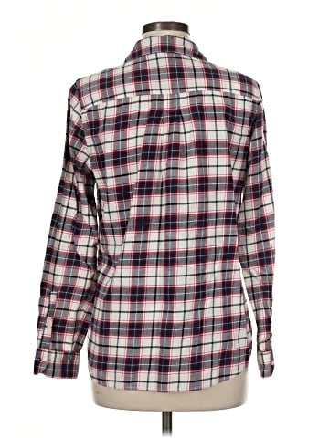 Banana Republic Factory Store Long Sleeve Button-Down Shirt (view 2)