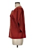 Unbranded 100% Polyester Red Brown 3/4 Sleeve Top Size M - photo 5