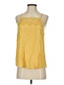 Mine 100% Rayon Yellow Tank Top Size S - photo 1