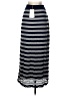 Moon River Stripes Gray Casual Skirt Size S (estimated) - photo 2