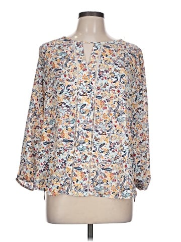 Collective Concepts 3/4 Sleeve Blouse (view 1)