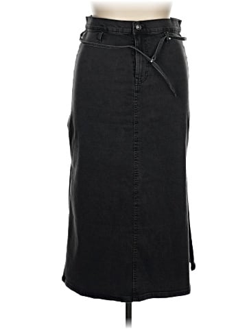 DKNY Jeans Denim Skirt (view 1)