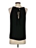 Massimo Dutti 100% Polyester Black Sleeveless Blouse Size S - photo 2