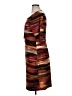 Connected Apparel Graphic Brown Cocktail Dress Size 16 - photo 5
