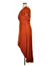 Blue Rain 100% Polyester Orange Cocktail Dress Size XL - photo 5