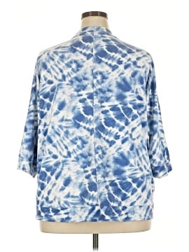 The Sweatshirt Project by French Laundry 3/4 Sleeve Blouse (view 2)