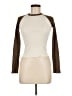 Brandy Melville 100% Cotton Tan Long Sleeve Turtleneck Size M - photo 1