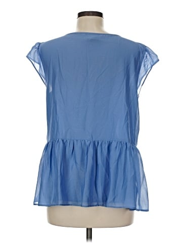 Ann Taylor Factory Short Sleeve Blouse (view 2)